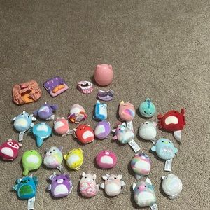 Squishmallow squishville lot